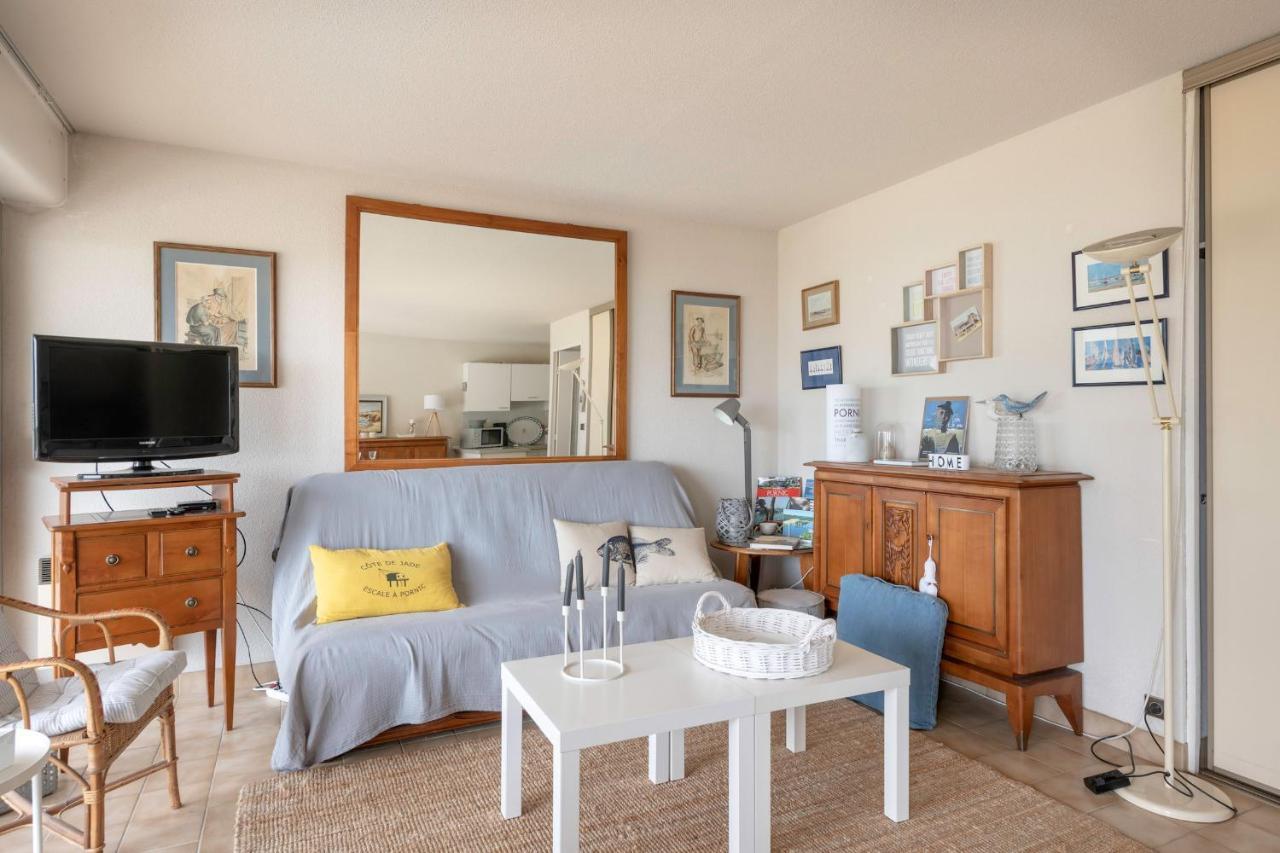 Rez-De-Terrasse Face Mer Pour 4 Personnes Pornic Exteriör bild