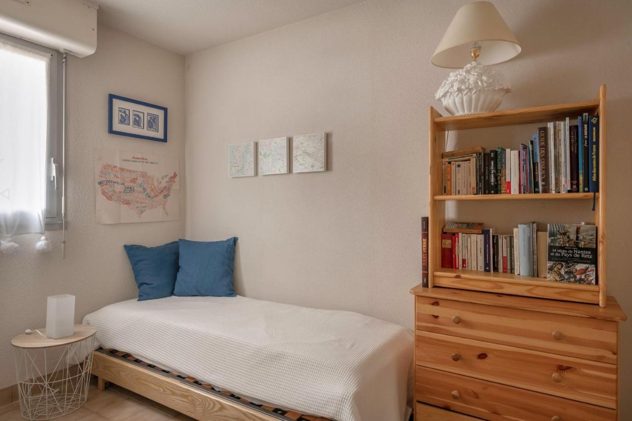 Rez-De-Terrasse Face Mer Pour 4 Personnes Pornic Exteriör bild